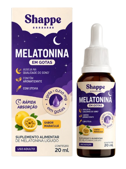 Melatonina em gotas Shappe